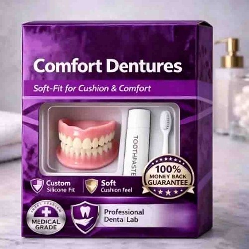 Moldable silicone dentures - moldable,